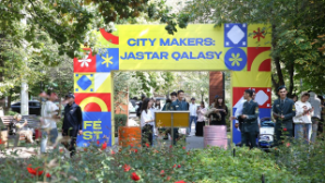 Город молодых и активных: в Алматы прошёл первый фестиваль сообществ City Makers: Jastar qalasy