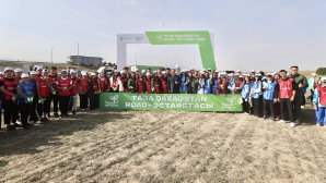 «Taza Qazaqstan»: партия «AMANAT» объявляет о старте road-эстафеты от Алматы до Кызылорды
