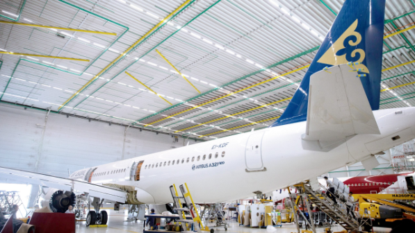 Группа компаний Air Astana впервые проводит одновременно 6-летний и 12-летний C-Check