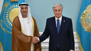 Токаев принял государственного министра по делам обороны ОАЭ