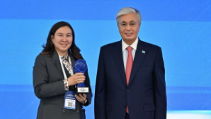 Президент наградил победителей конкурса AI SANA Generative Nation