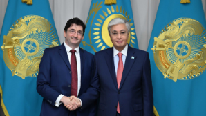 Глава государства принял профессора Стэнфордского университета Илью Стребулаева