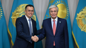 Токаев провел встречу с основателем Binance Чанпэн Чжао