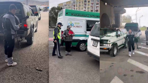 Более сотни машин проверили на соответствие экологическим нормам в Алматы