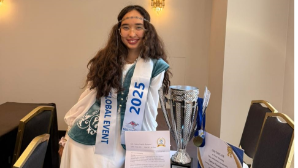 Школьница из Алматы завоевала золотую медаль на олимпиаде в Греции