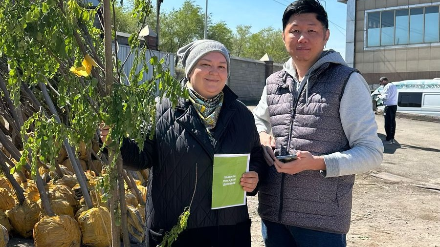 В Алматы стартовала акция «Зеленый двор»