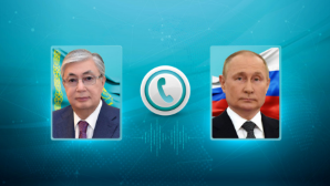 Токаев поздравил Владимира Путина с днем рождения