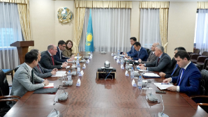 Серик Жумангарин обсудил с Американской торговой палатой вопросы внедрения цифровой маркировки товаров