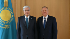 Токаев принял председателя правления банка ВТБ