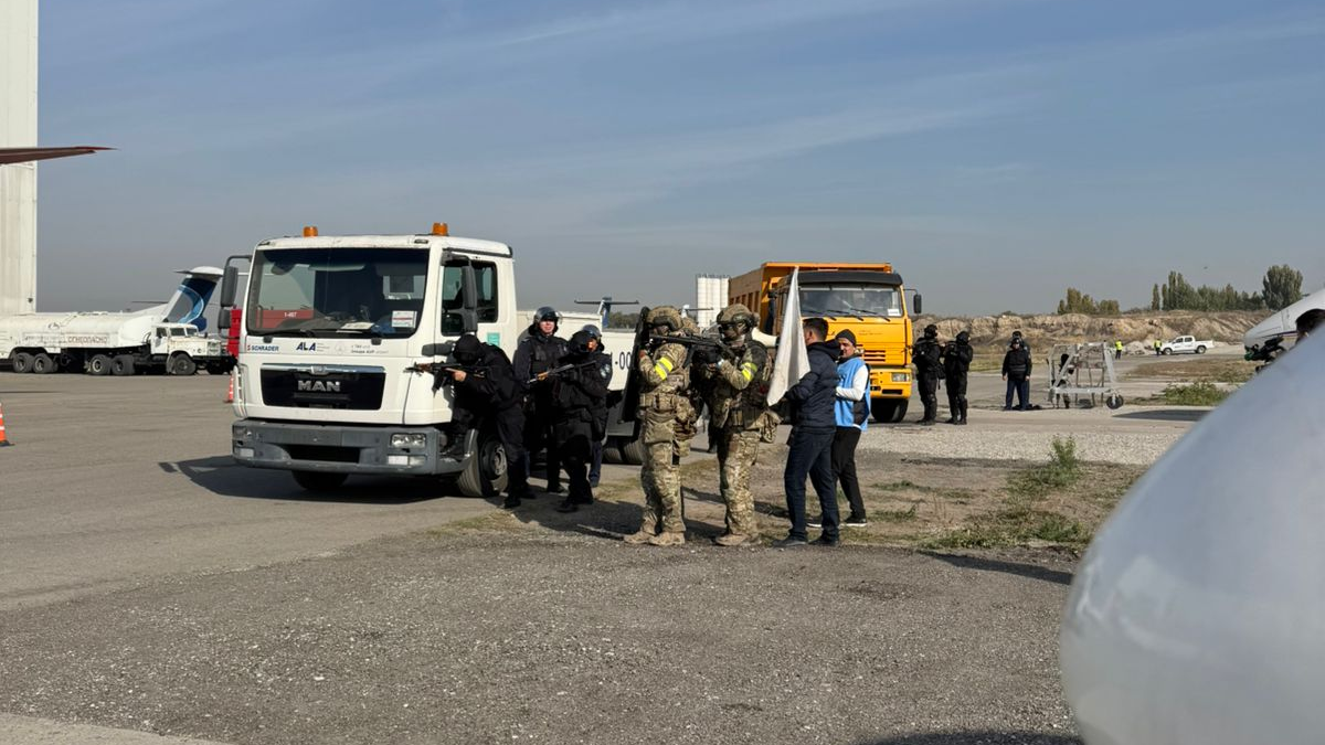 В Алматы прошли антитеррористические учения 