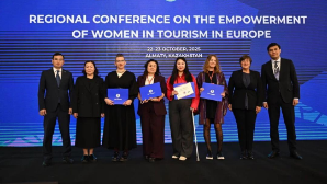 В Алматы прошла первая региональная конференция UN Tourism, посвященная женскому лидерству в туризме