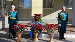 В столичной школе почтили память героя войны Рахимжана Кошкарбаева