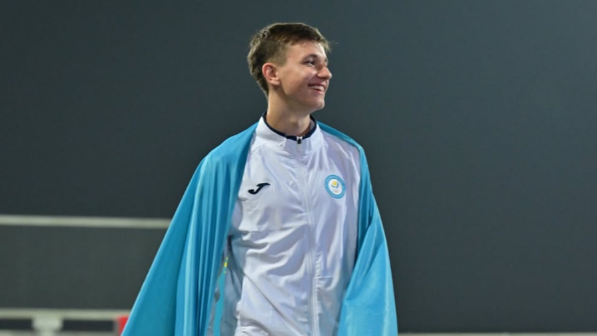 Казахстанский легкоатлет Максим Сажнев установил рекорд и выиграл юношескую Азиаду-2025