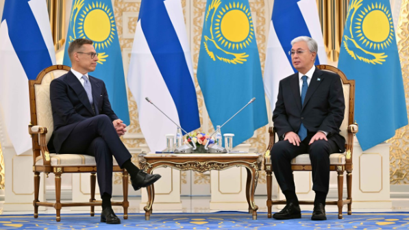 Токаев провел переговоры с Президентом Финляндии