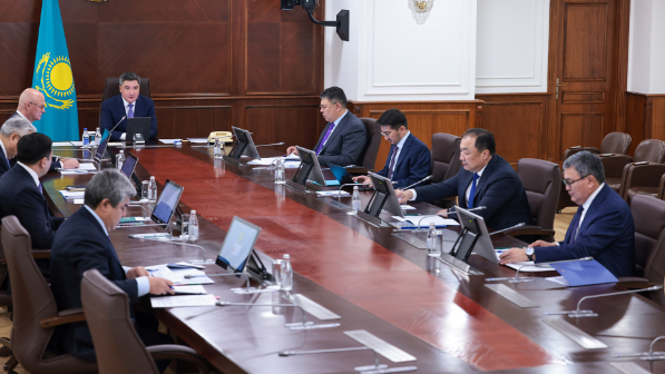 Олжас Бектенов провел заседание Правительства по развитию и цифровизации электроэнергетики