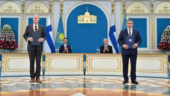 Казахстан – Финляндия: подписано 15 документов