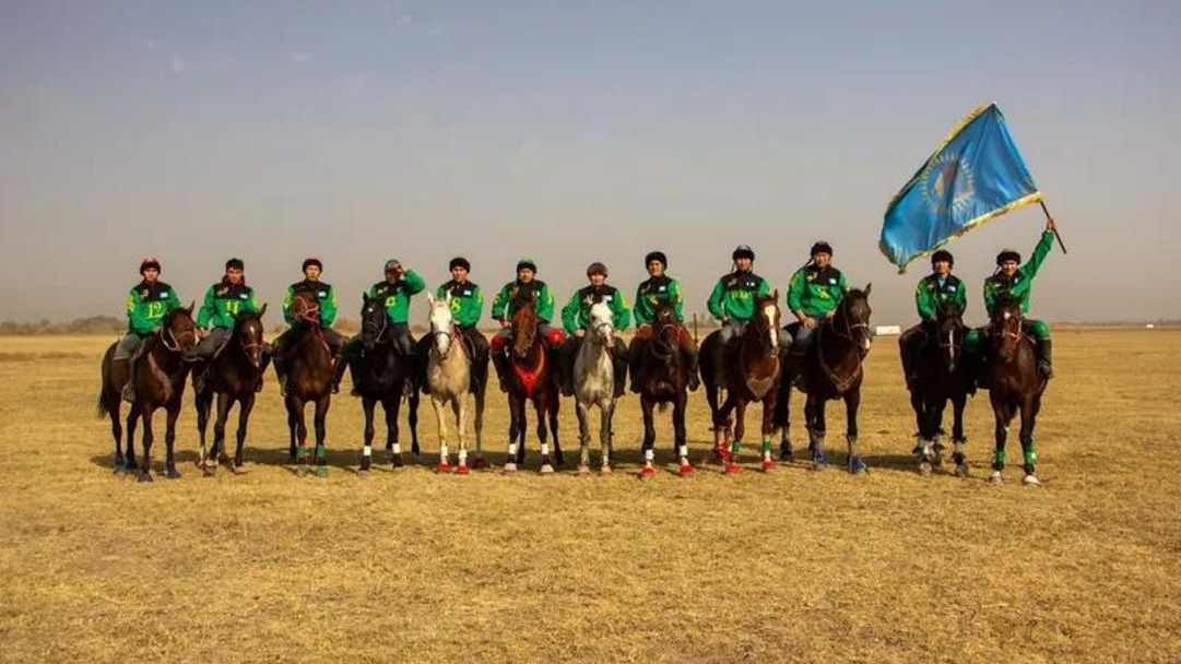 В Шуском районе открылся новый ипподром для проведения игр по кокпару