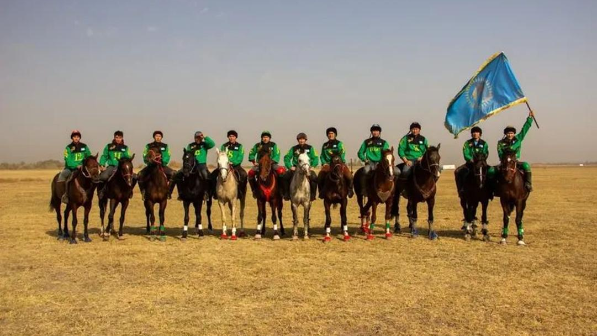 В Шуском районе открылся новый ипподром для проведения игр по кокпару