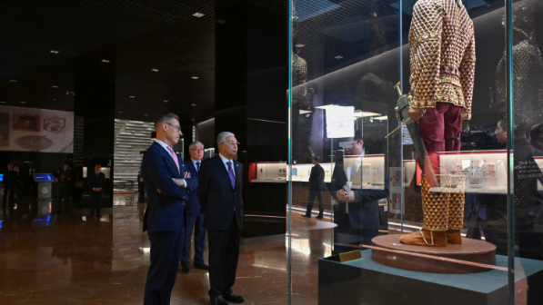 Касым-Жомарт Токаев и Александр Стубб посетили Национальный музей