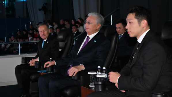 Токаев посетил открытый Кубок Президента Республики Казахстан по настольному теннису