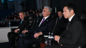 Токаев посетил открытый Кубок Президента Республики Казахстан по настольному теннису