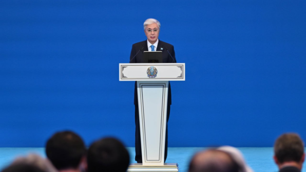 Глава государства выступил на Форуме стратегических партнеров «Казахстан – территория академического образования»