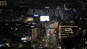 Дархан Сатыбалды осмотрел объекты вечерней подсветки