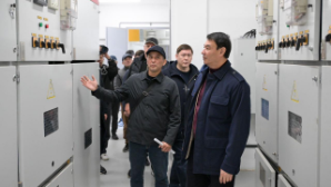 Дархан Сатыбалды проверил строительство подстанции «Тұздыбастау»