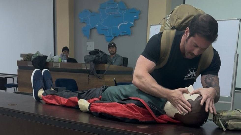 В Усть-Каменогорске прошел тренинг Нацгвардии и инструкторов ВС США по тактической медицине