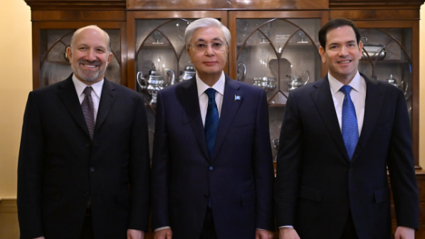 Токаев встретился с Госсекретарем США и другими представителями Администрации Президента Америки