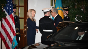 Токаев прибыл в Белый дом на встречу с президентом США Дональдом Трампом