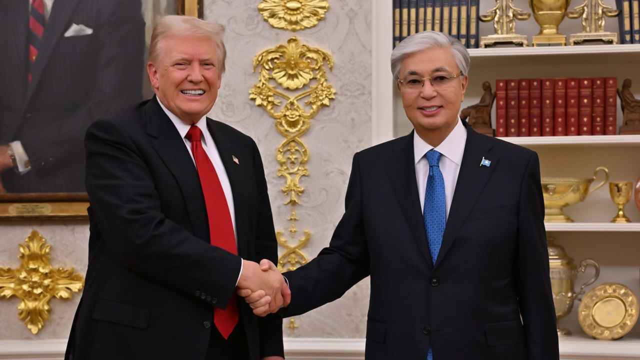 Касым-Жомарт Токаев провел переговоры с Президентом США Дональдом Трампом