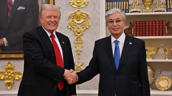 Касым-Жомарт Токаев провел переговоры с Президентом США Дональдом Трампом