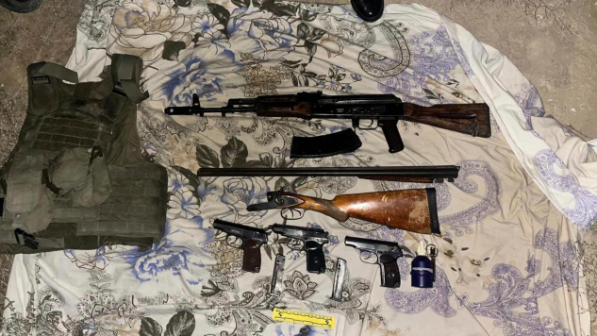 В Казахстане пресечен незаконный оборот оружия: изъяты автоматы, гранаты и боеприпасы