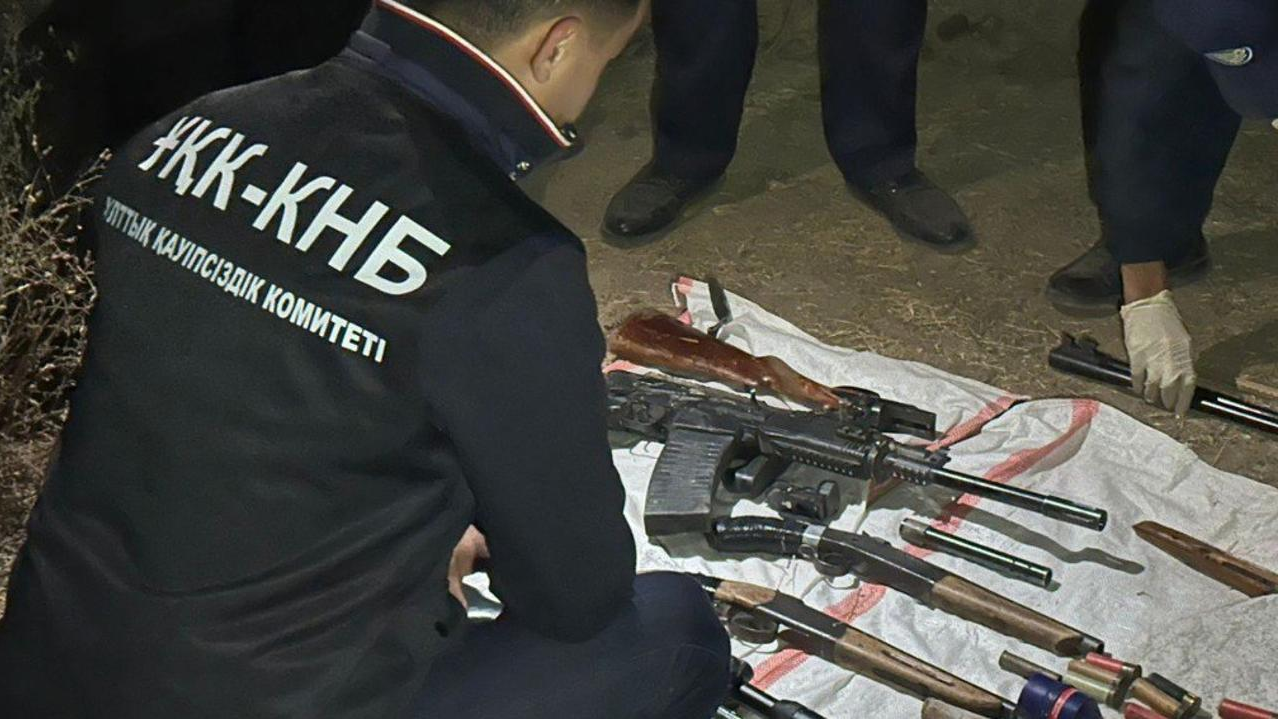 40 единиц оружия изъято в Казахстане в октябре