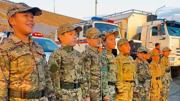 Кадетский класс открыли в Алматинской области 