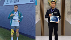 Полицейский из Алматы вошел в число сильнейших на стамбульском марафоне