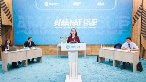 Дебатеры из Алматы заняли призовые места на республиканском турнире «Amanat CUP»