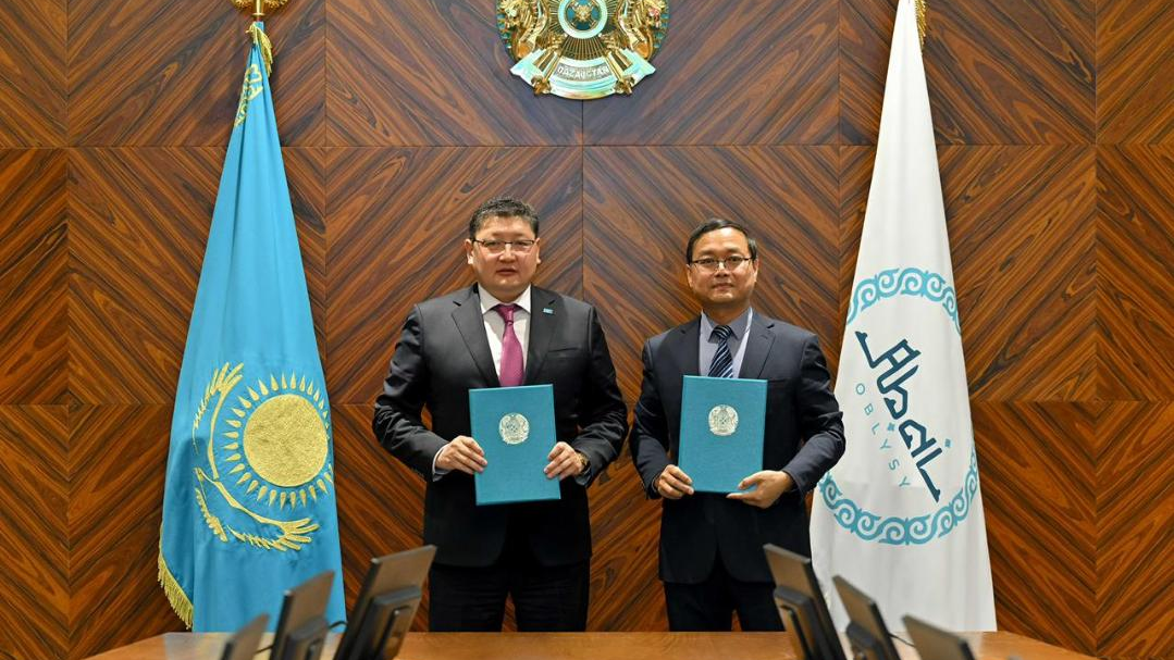 Китайская компания реализует проект по строительству ветроэлектростанции в области Абай