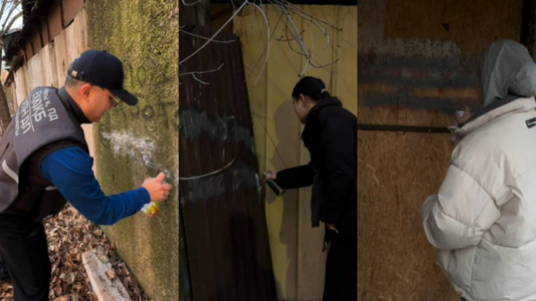 Более 200 наркореклам удалено в одном из районов Алматы