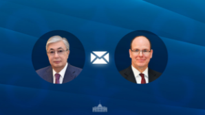 Глава государства направил поздравительную телеграмму Князю Монако 