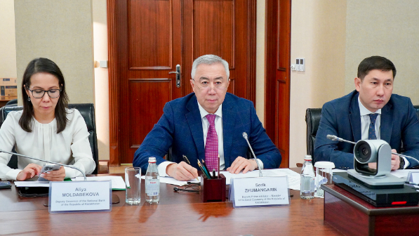 Серик Жумангарин встретился с главой миссии МВФ по Казахстану