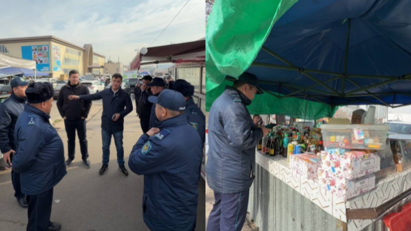 Более 80 нарушителей привлечены к ответственности за незаконную торговлю в Алматы