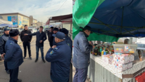 Более 80 нарушителей привлечены к ответственности за незаконную торговлю в Алматы
