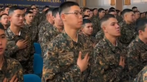 В Алматы состоялась церемония проводов военнослужащих Национальной гвардии