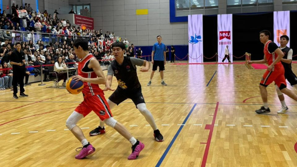 «Esirtkisiz Elorda»: турнир по баскетболу среди студентов провели в Астане