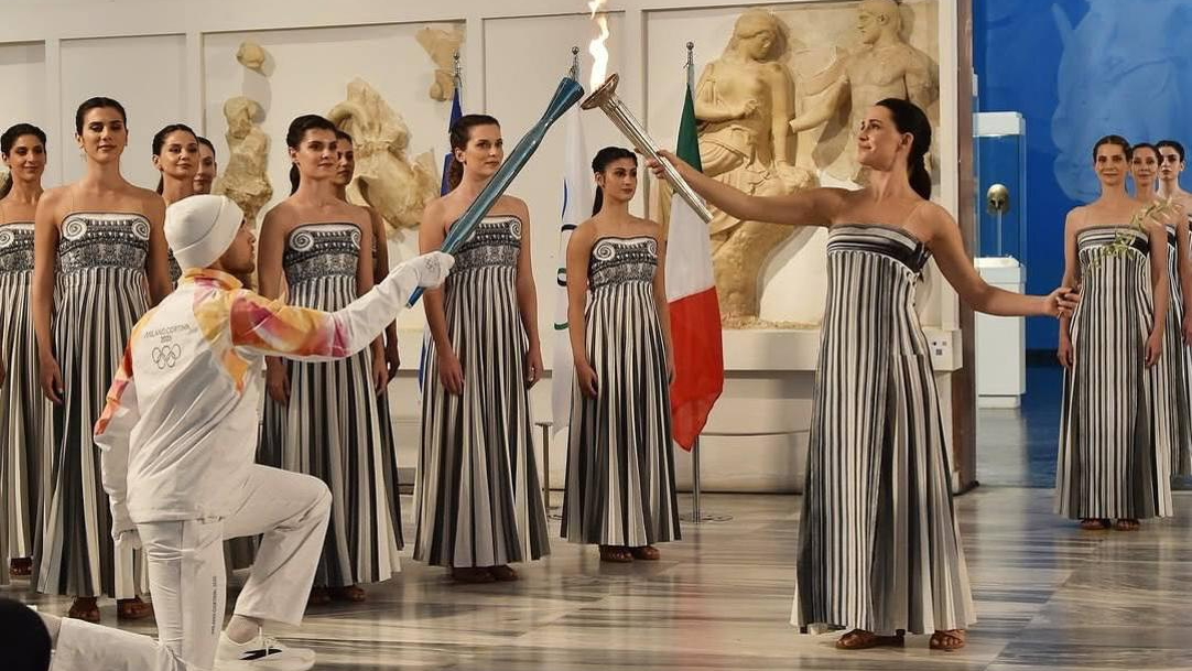 В Греции зажгли огонь XXV зимних Олимпийских игр