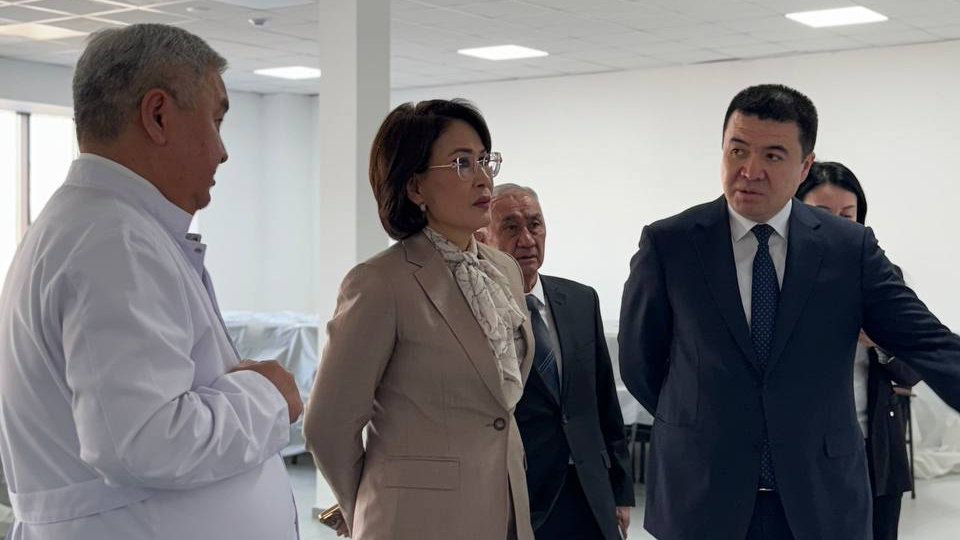 Акмарал Альназарова ознакомилась с работой медорганизаций Алматы