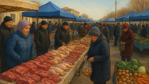 На ярмарке уральские фермеры представили широкий ассортимент мясной продукции