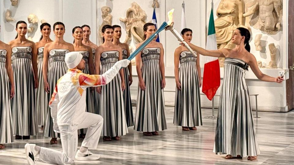 Казахстан принял участие в Церемонии зажжения Олимпийского огня в Древней Олимпии